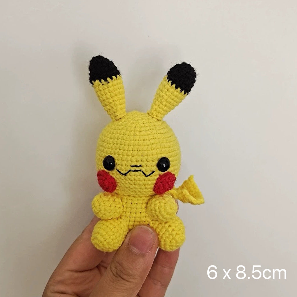 Handmade Crochet Plush Toy Cartoon Characters