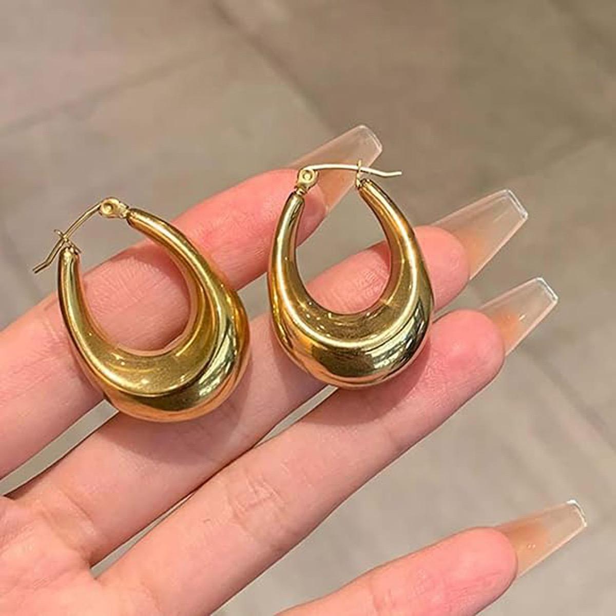 Halo Hoop Earrings