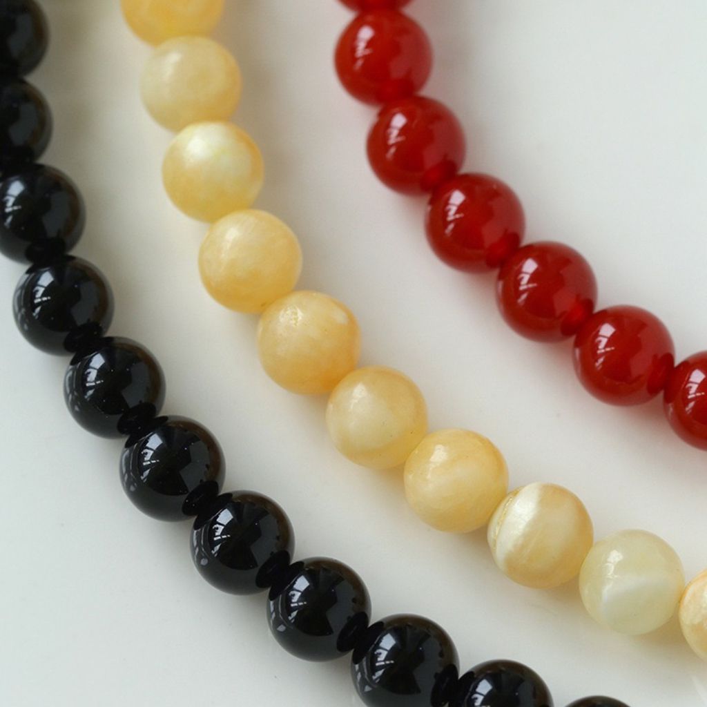 Silver Statement Natural Stone Necklace Yellow Agate