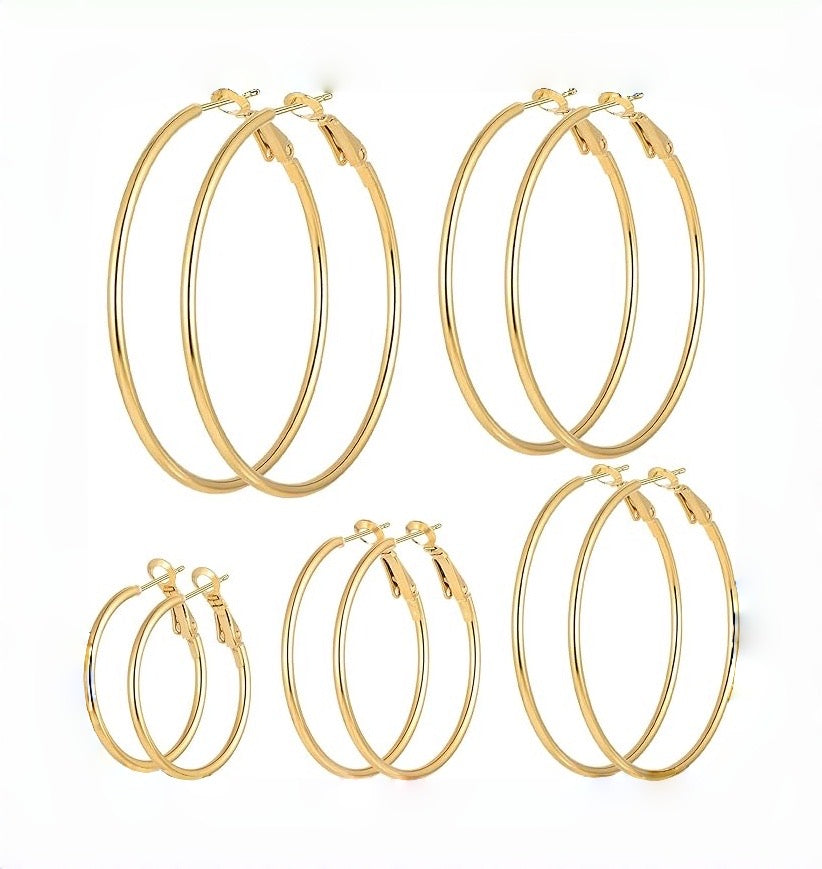 Classic Hoop Earrings