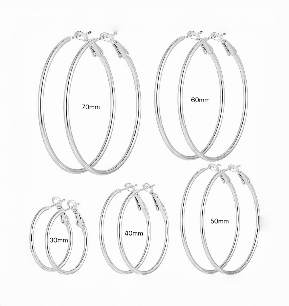 Classic Hoop Earrings