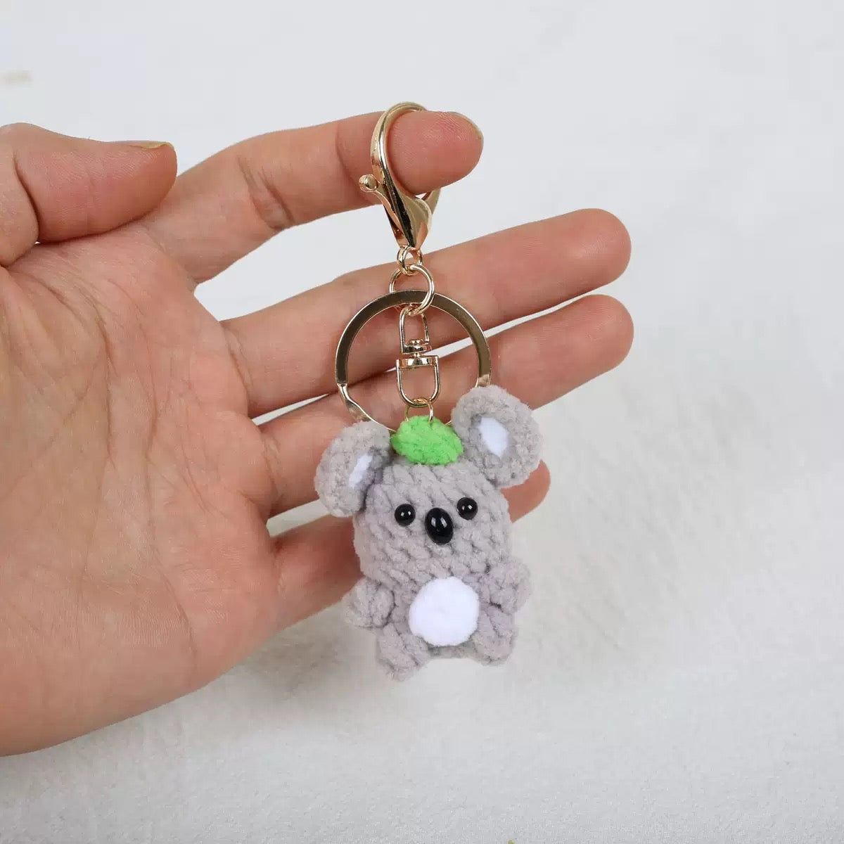 Cute Handmade Animal Crochet Keychain