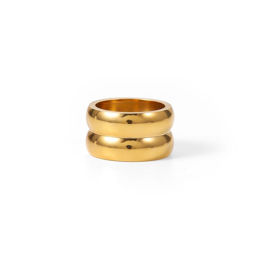 Twin Band Ring