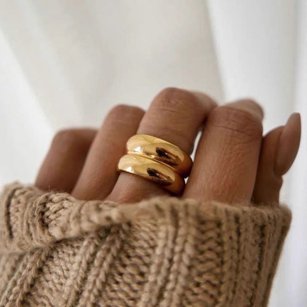 Twin Band Ring