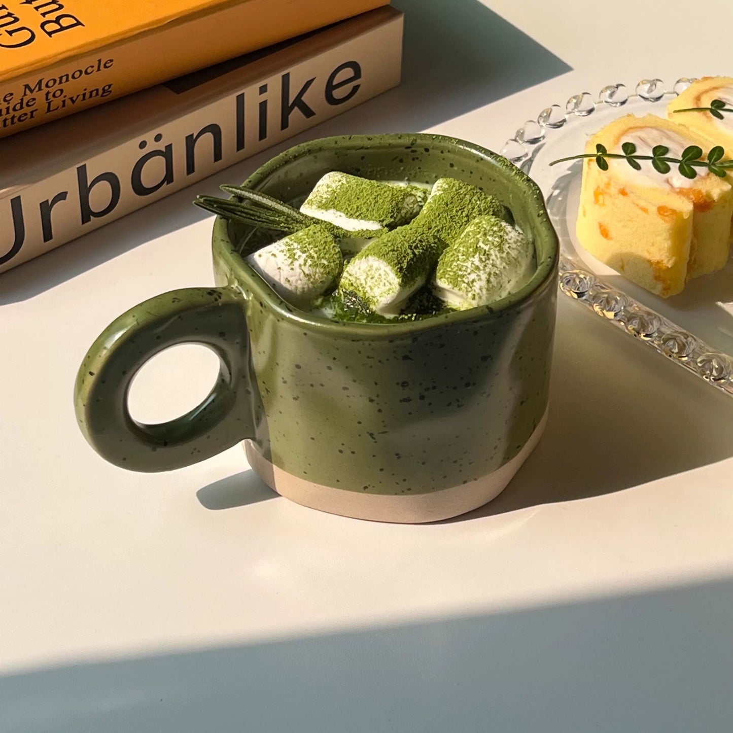 Modern Speckled Ceramic Coffee Mug