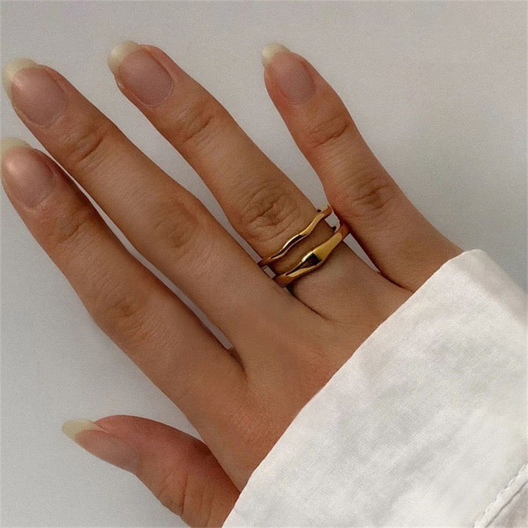Wave Stacking Ring
