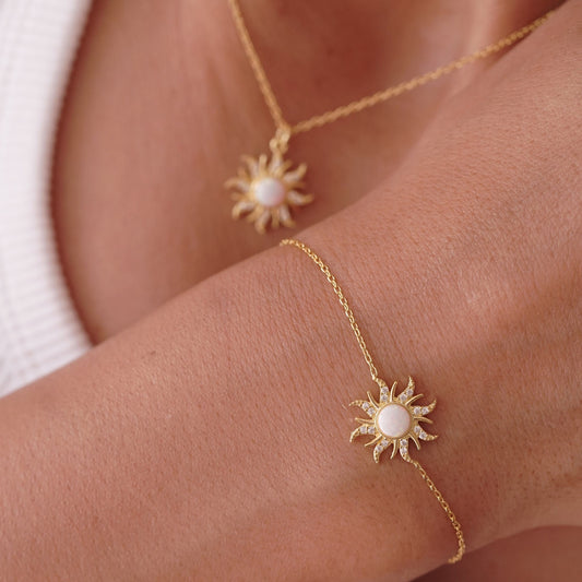 Radiant Sun Opal Bracelet
