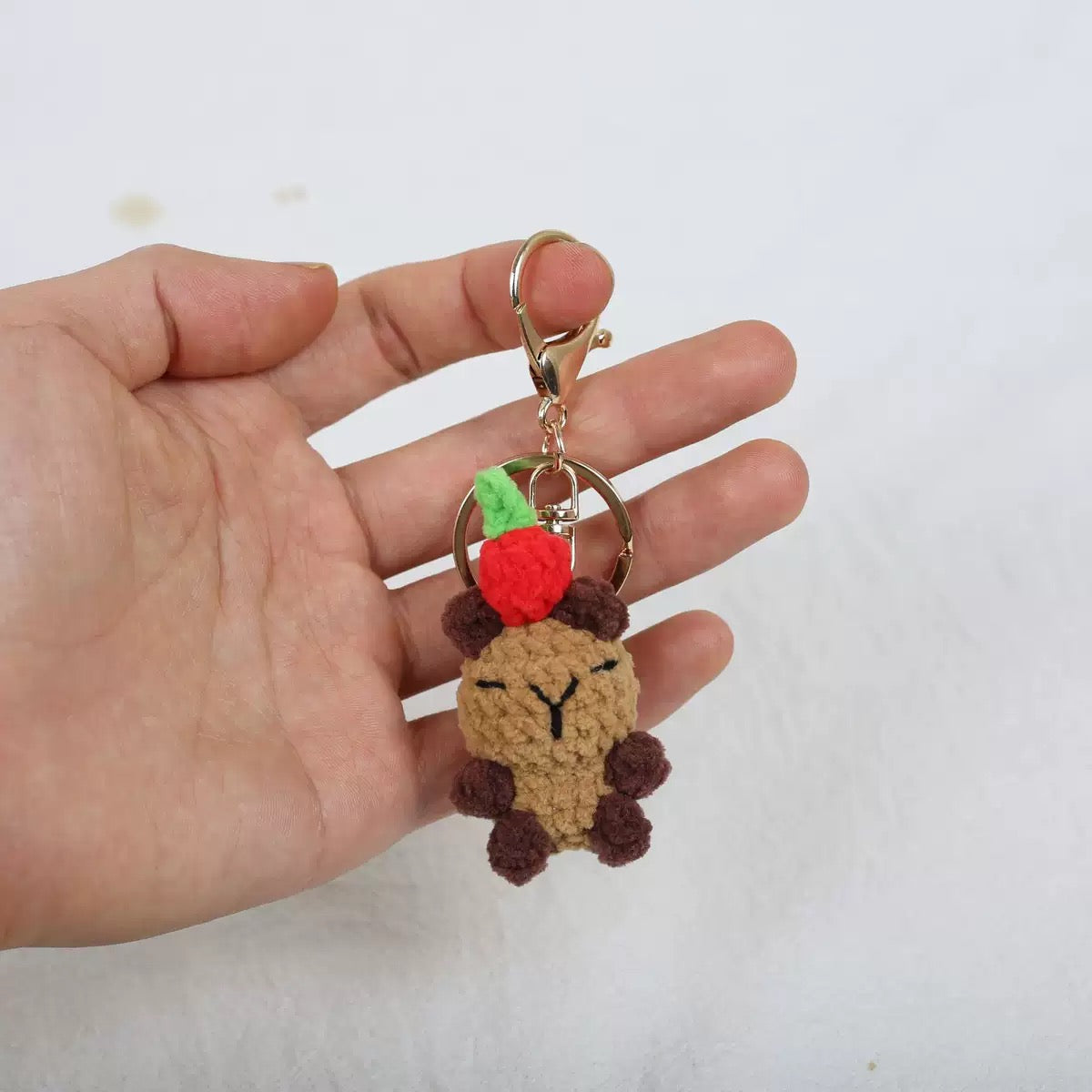 Cute Handmade Animal Crochet Keychain