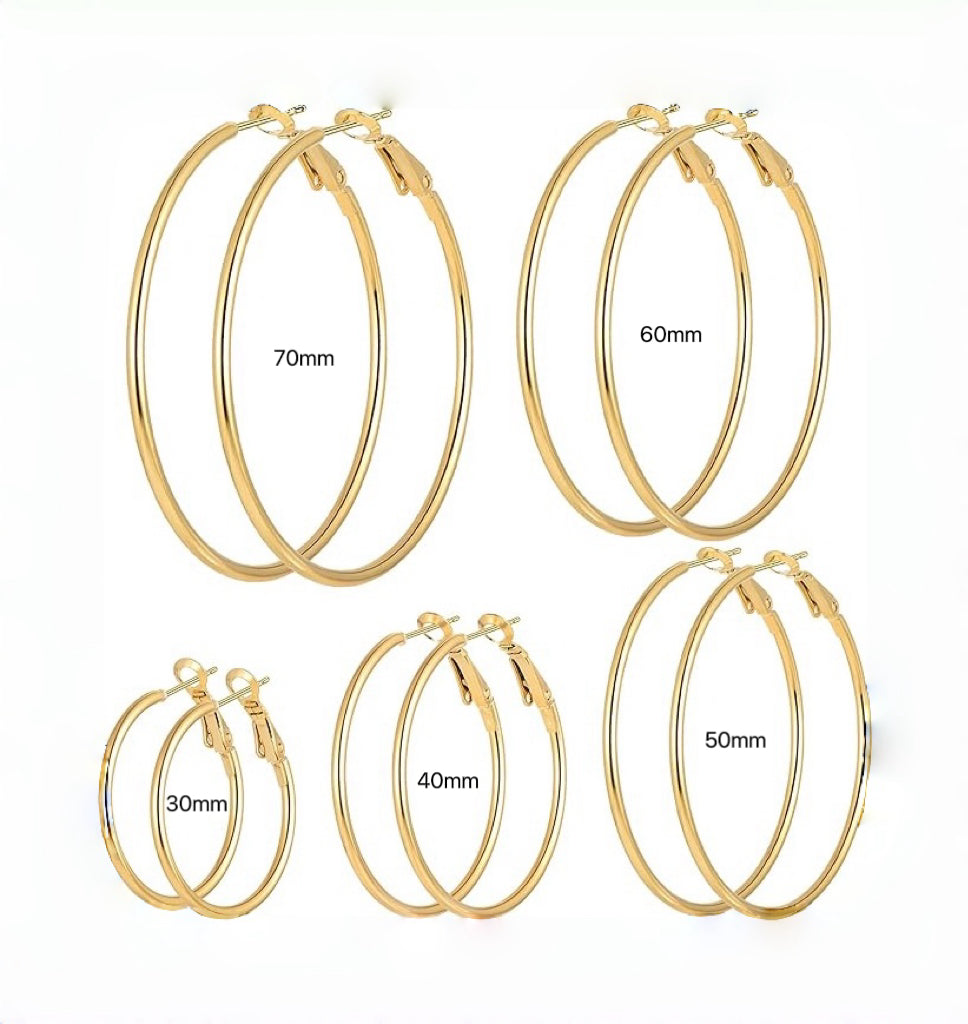 Classic Hoop Earrings