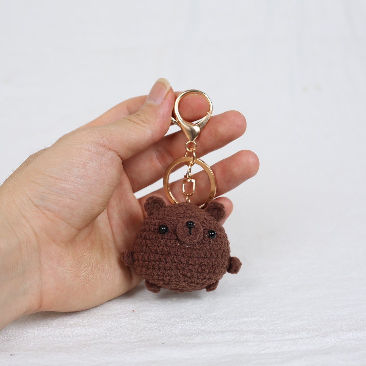 Handmade Crochet Little Animal Keychain