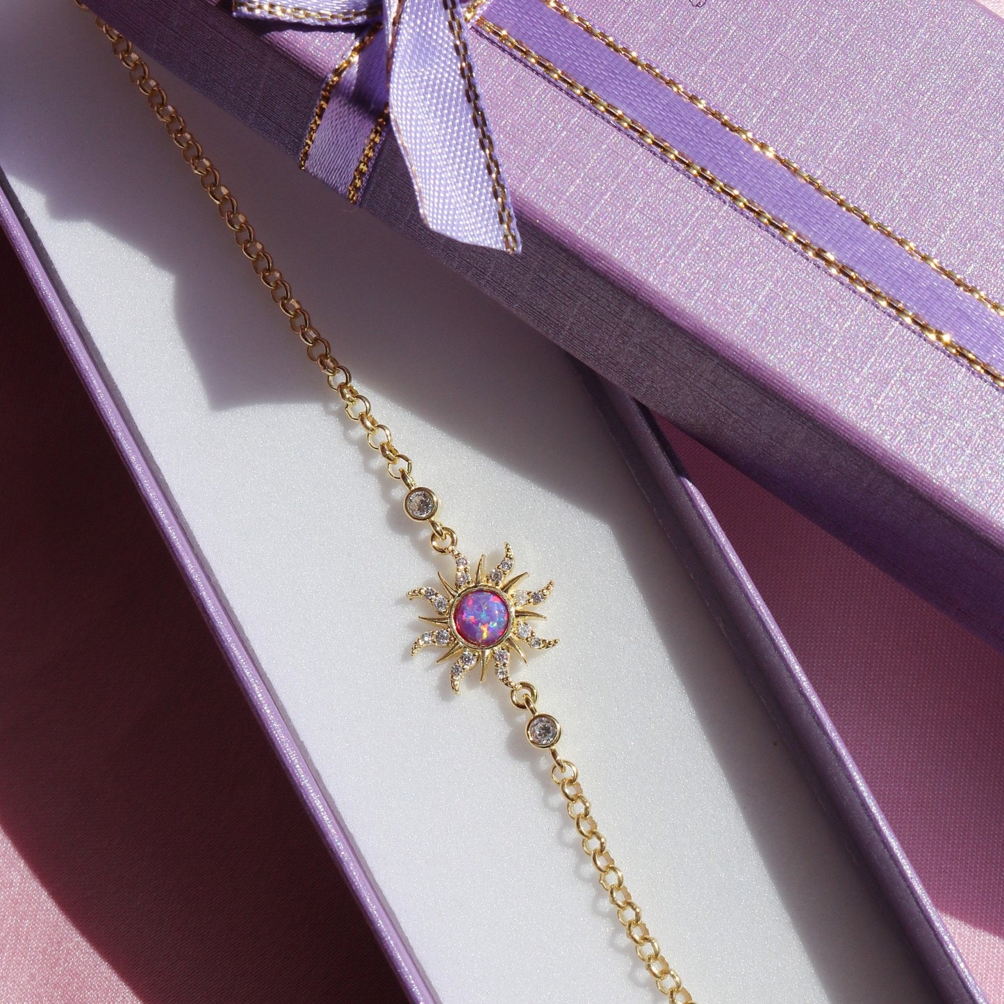 Radiant Sun Opal Bracelet