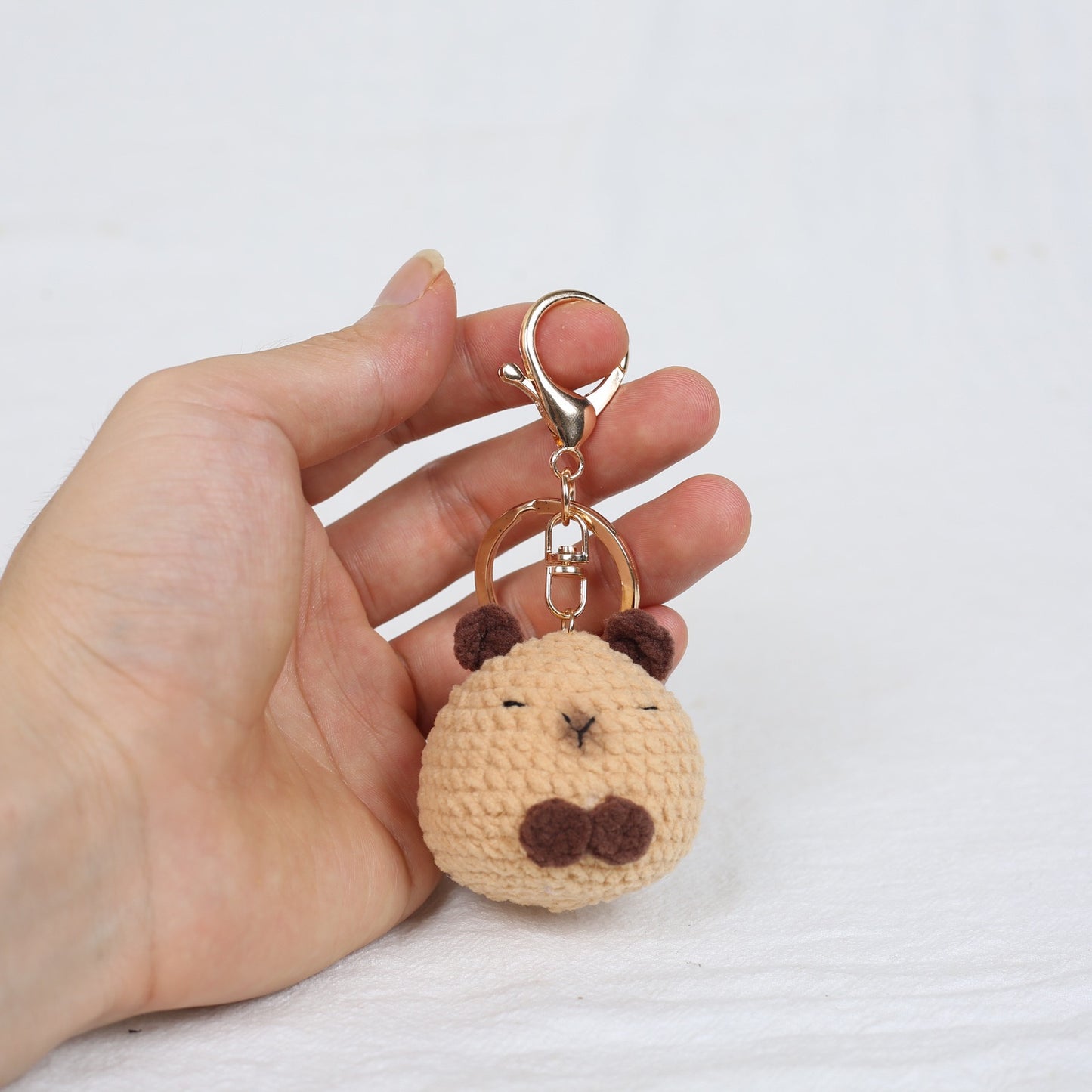 Handmade Crochet Little Animal Keychain