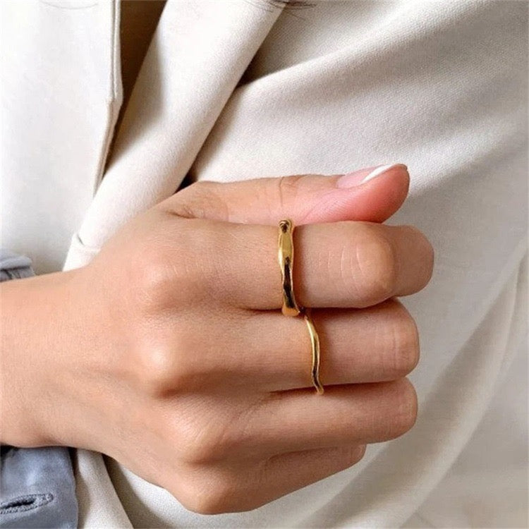 Wave Stacking Ring