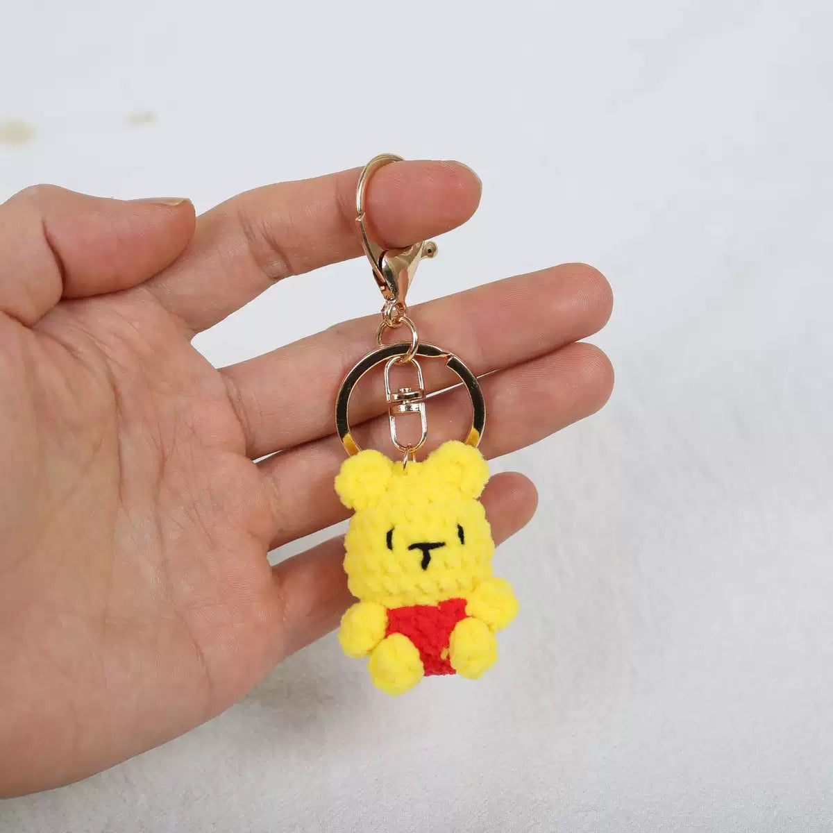 Cute Handmade Animal Crochet Keychain