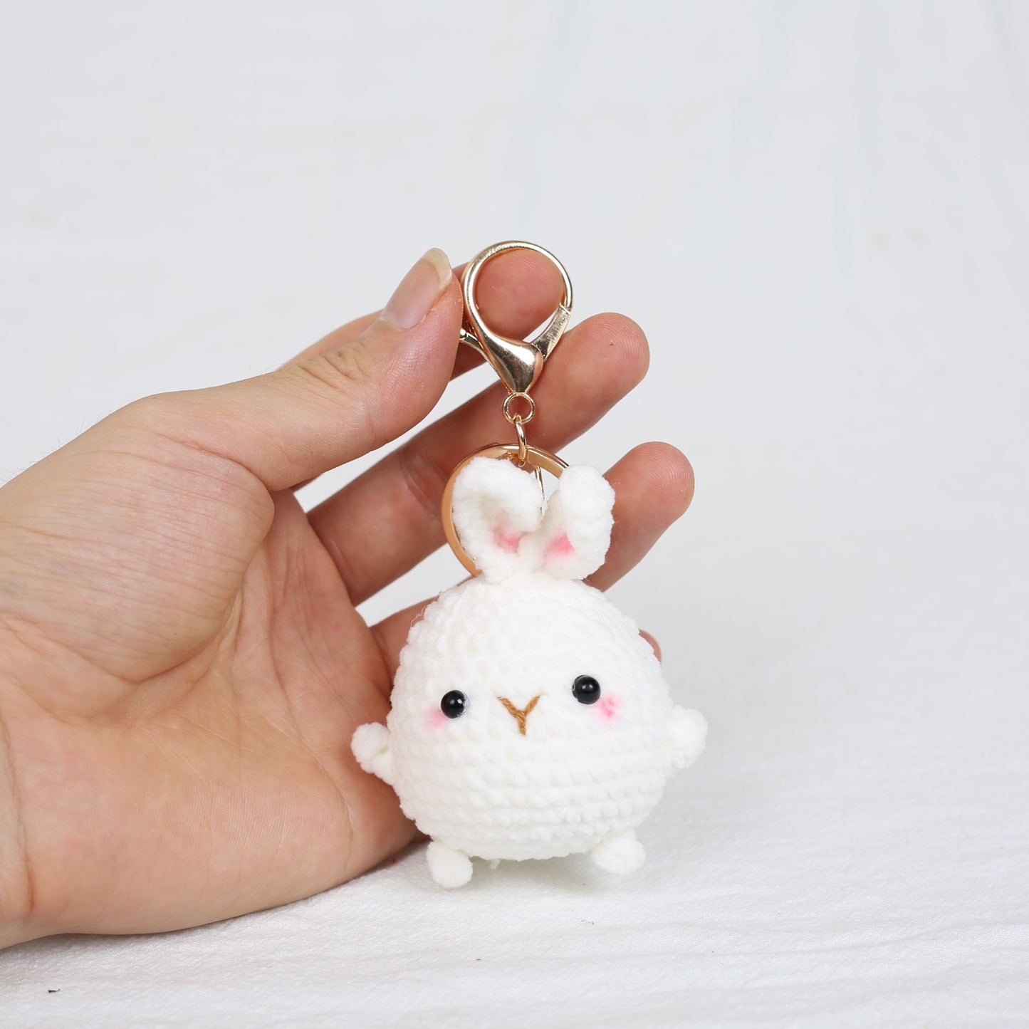 Handmade Crochet Little Animal Keychain