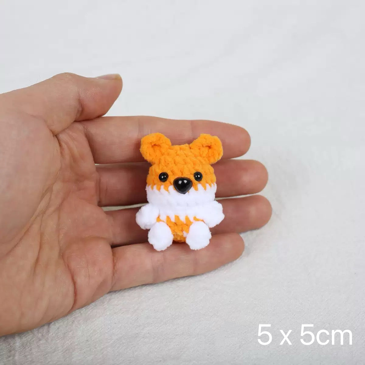 Cute Handmade Animal Crochet Keychain