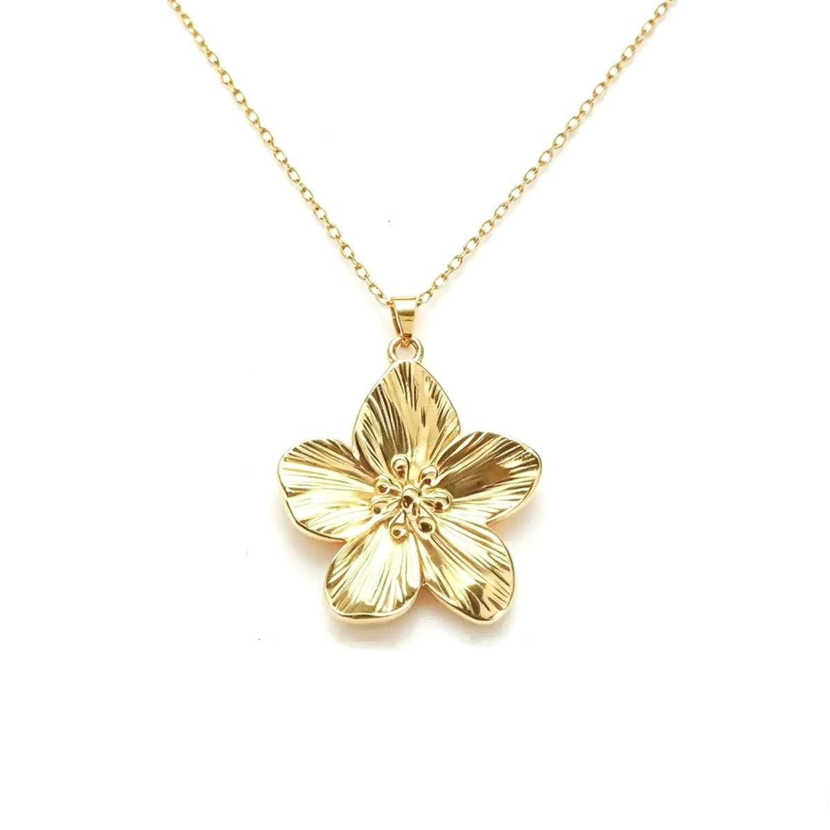 Collier Pendentif Fleur de Cerisier