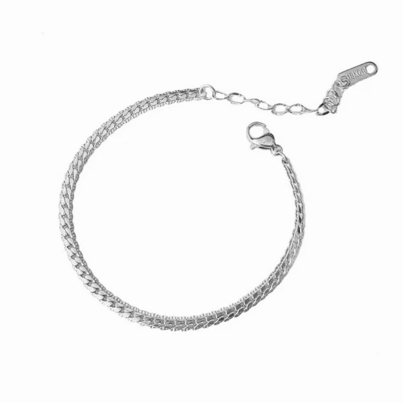 Round Curb Chain Bracelet