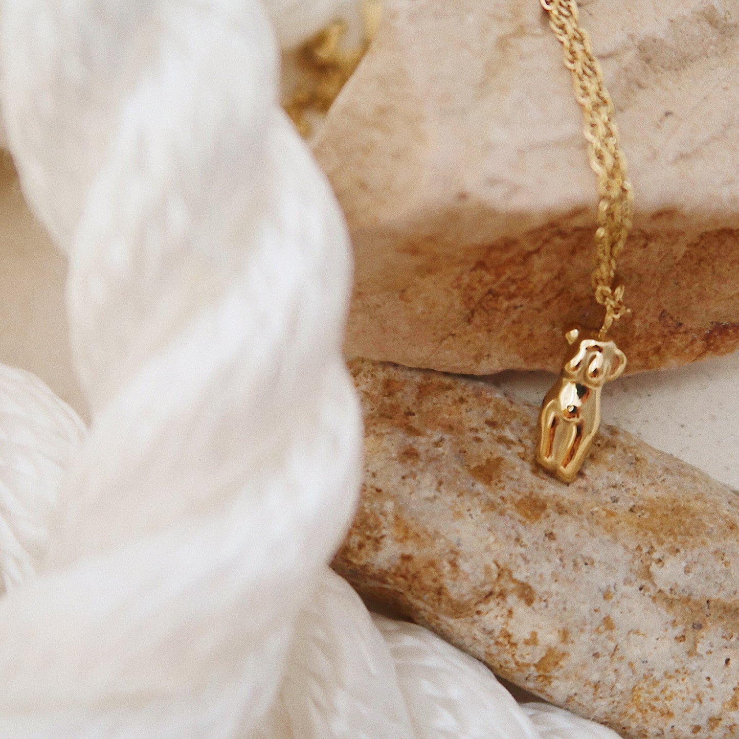 Female Body Sculpture Necklace