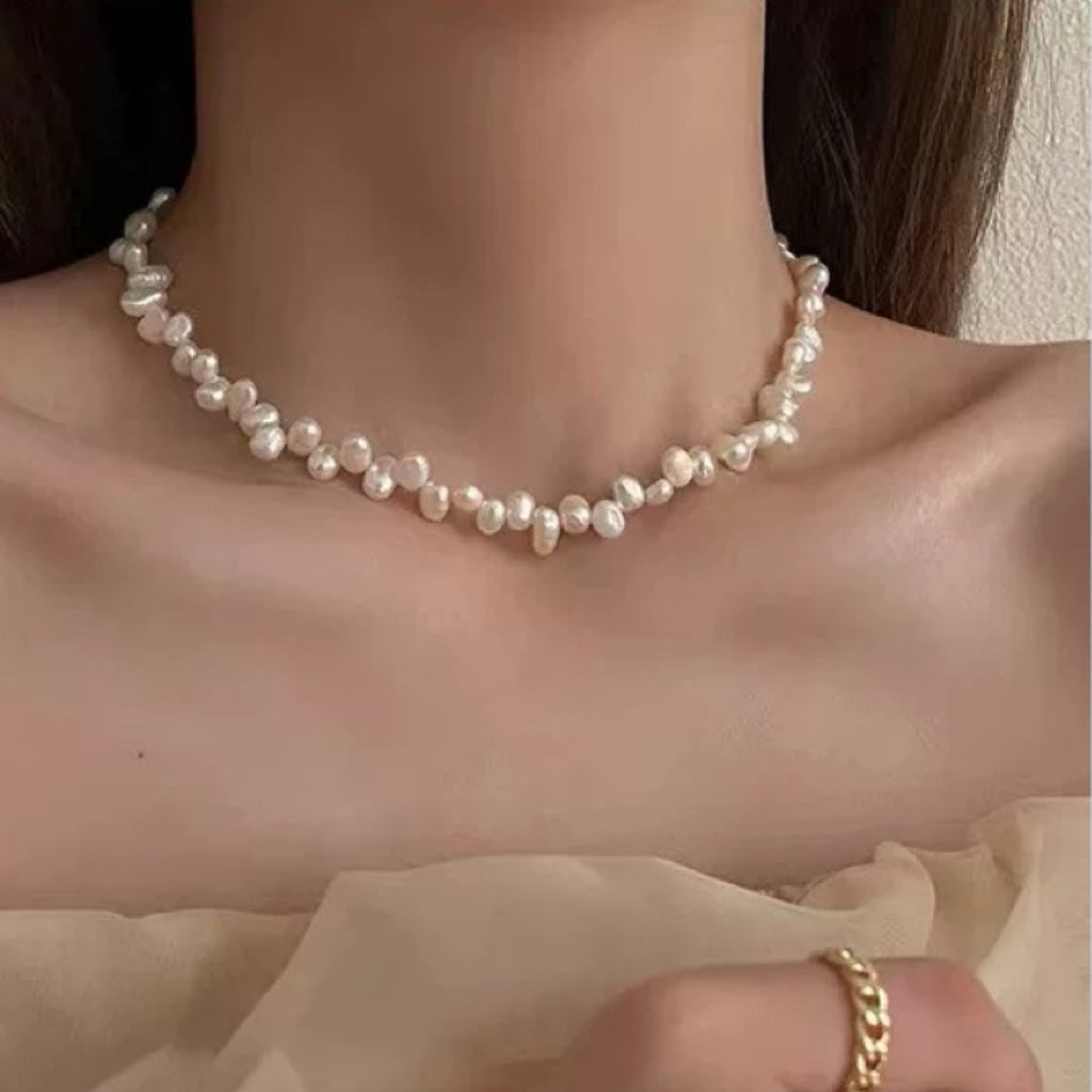 Irregular Freshwater Pearl Necklace