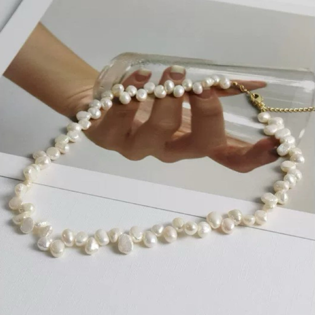 Irregular Freshwater Pearl Necklace