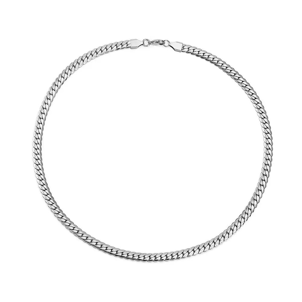 Round Curb Chain Necklace