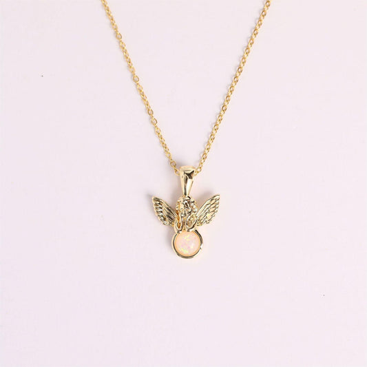 Heavenly Cherub Necklace