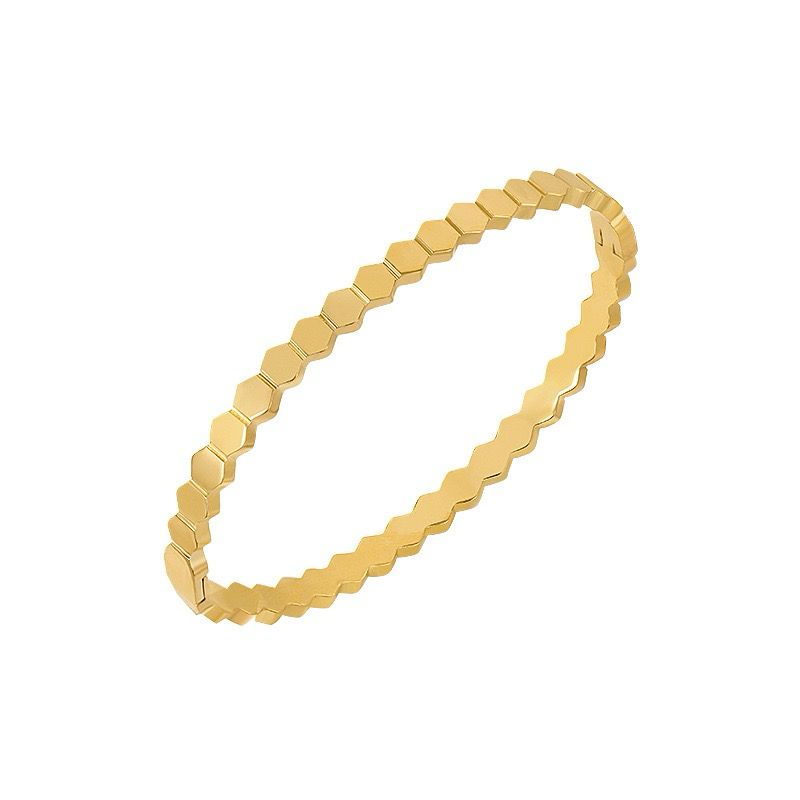 Honeycomb Bangle Bracelet