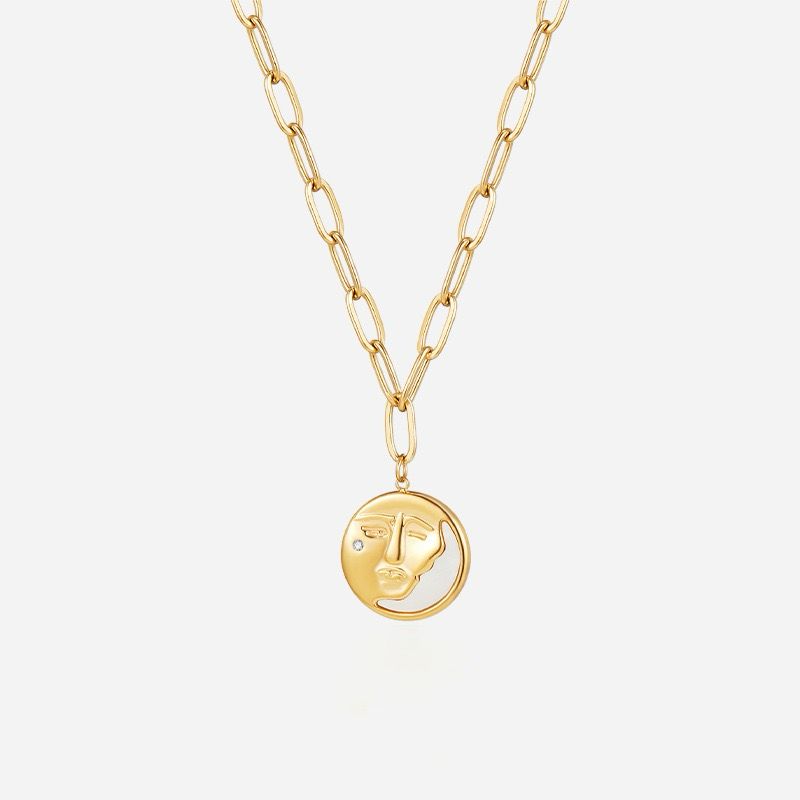 Lunar Glow Pendant Necklace