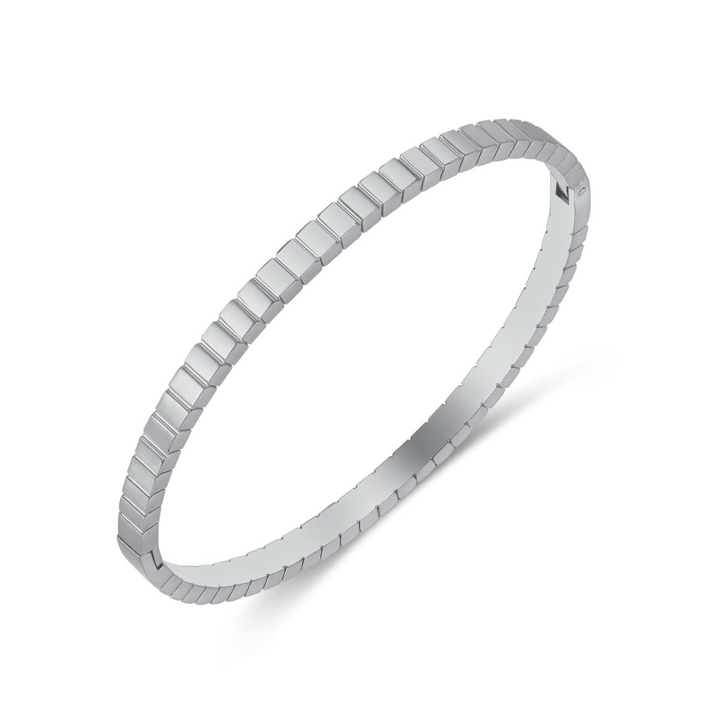 Geometric Bangle Bracelet