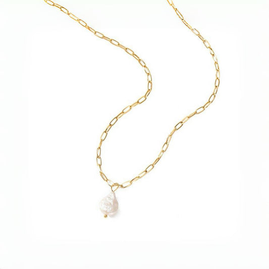Ocean Drop Pendant Necklace