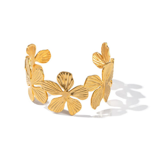 Petal Cuff Bracelet