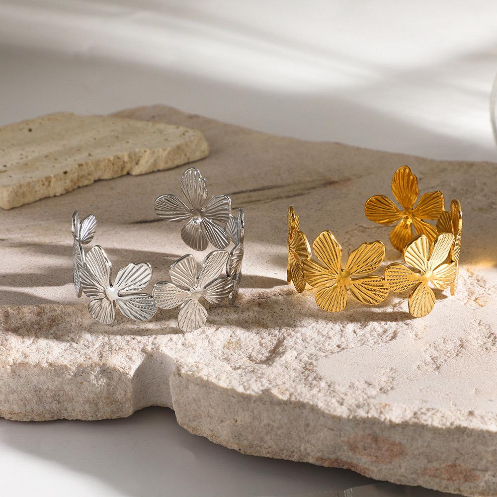 Petal Cuff Bracelet
