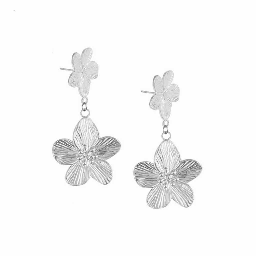 Island Flora Drop Earrings