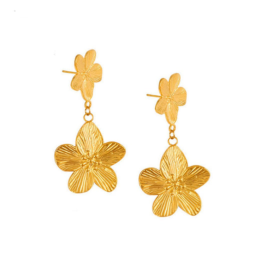 Island Flora Drop Earrings