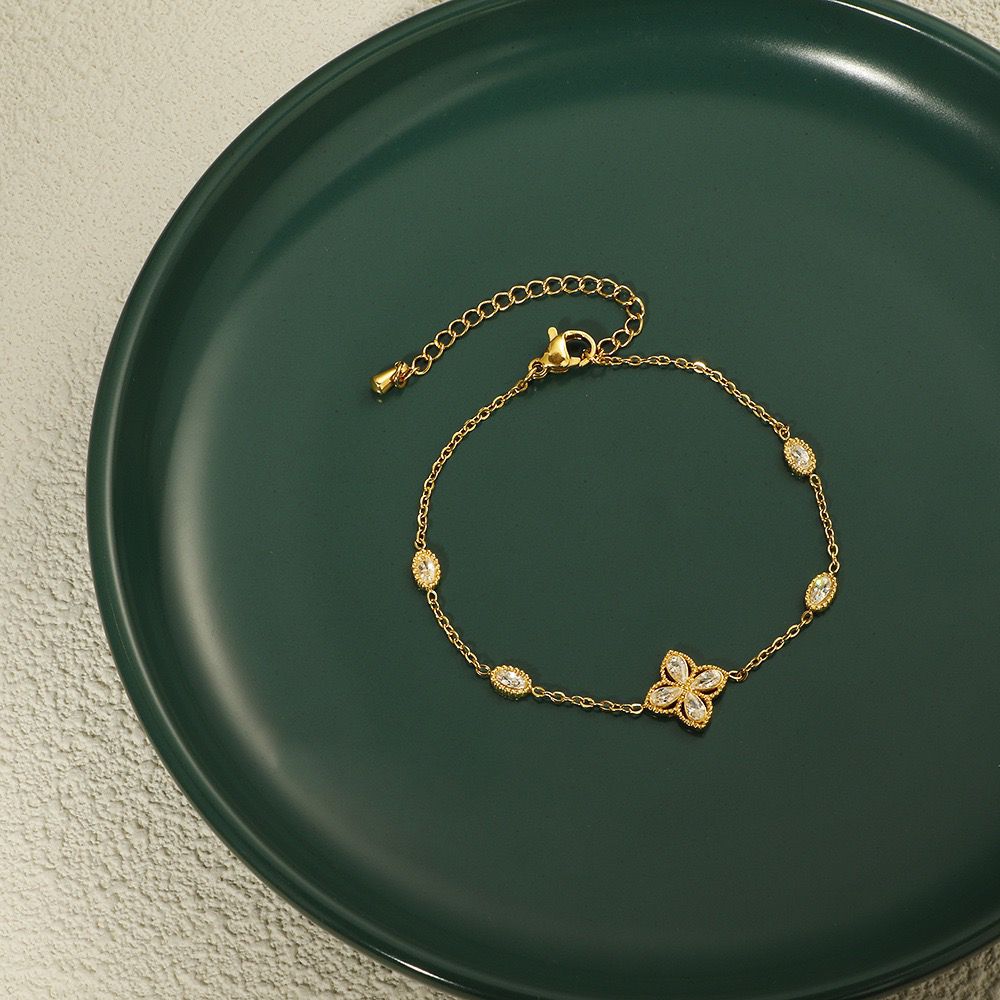 Lucky Bloom Charm Bracelet