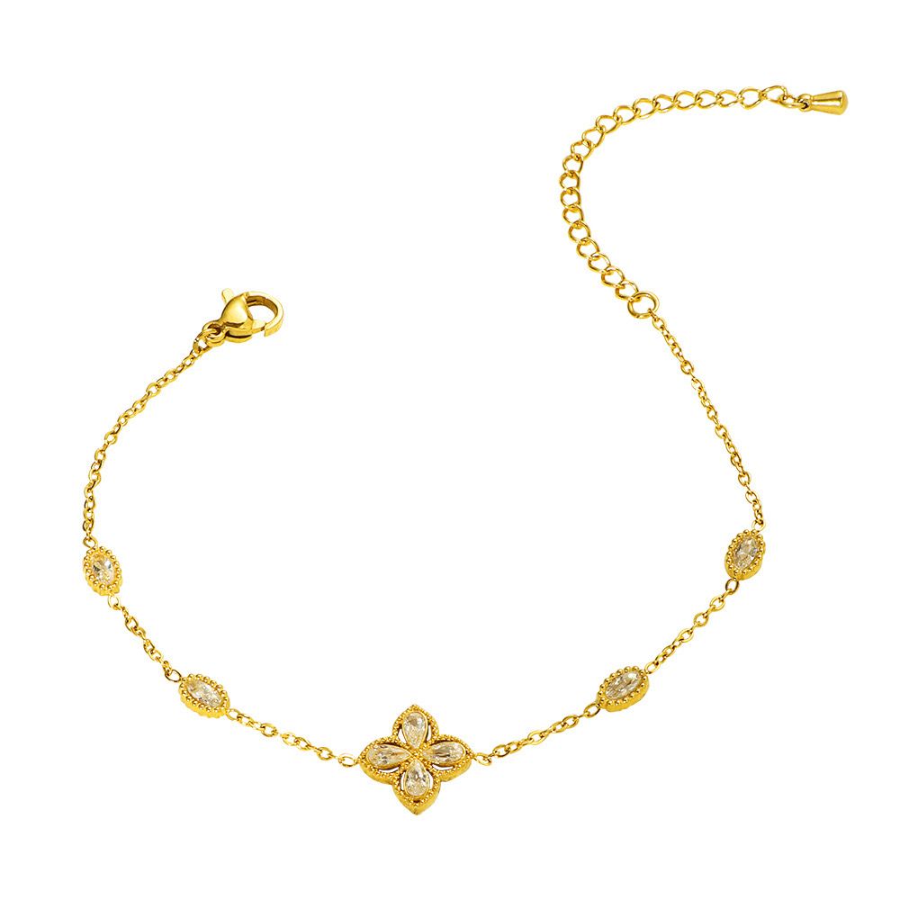 Lucky Bloom Charm Bracelet