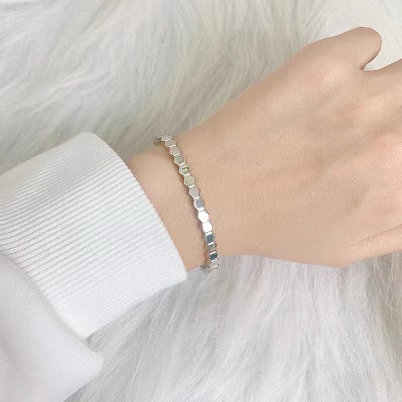 Honeycomb Bangle Bracelet