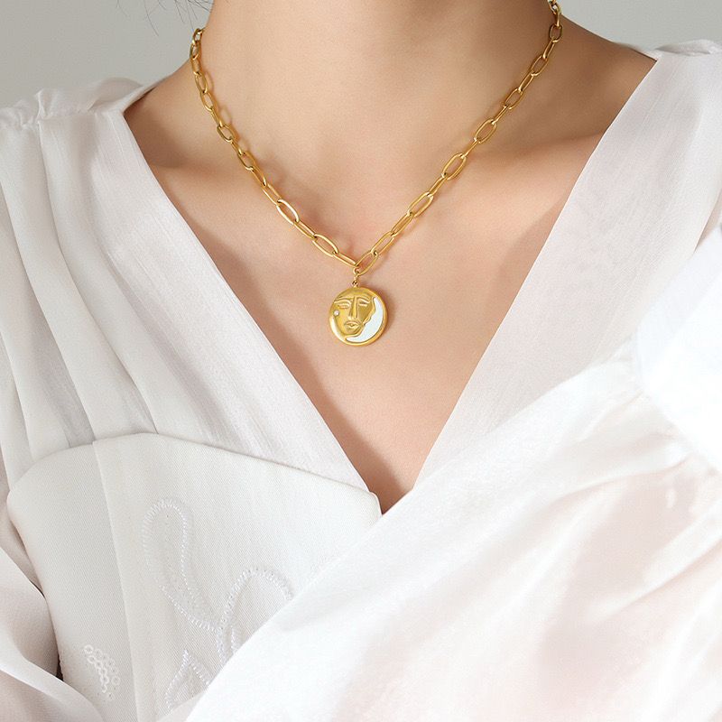 Lunar Glow Pendant Necklace