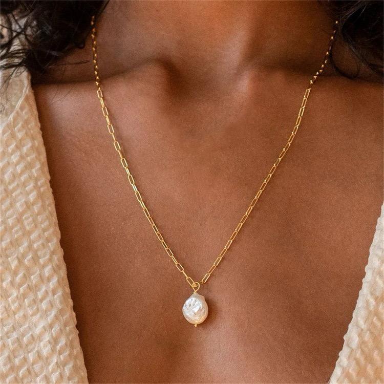 Ocean Drop Pendant Necklace