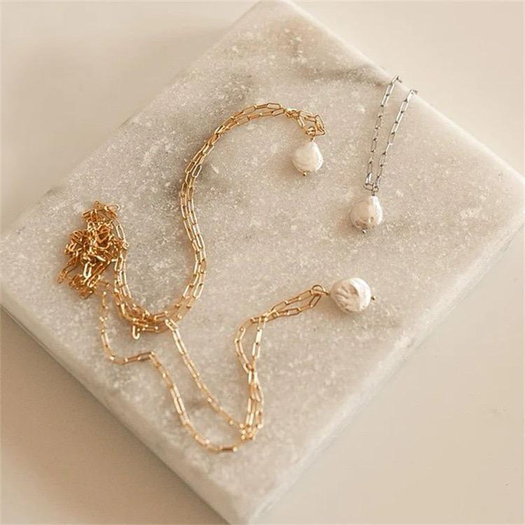 Ocean Drop Pendant Necklace