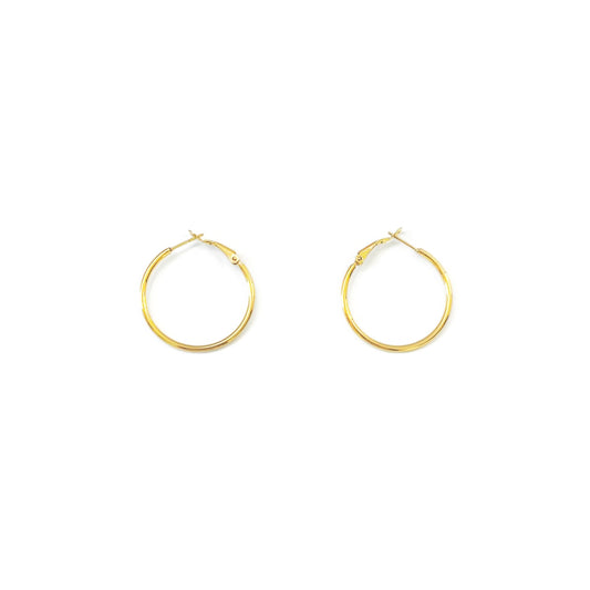 Classic Medium Hoop Earrings