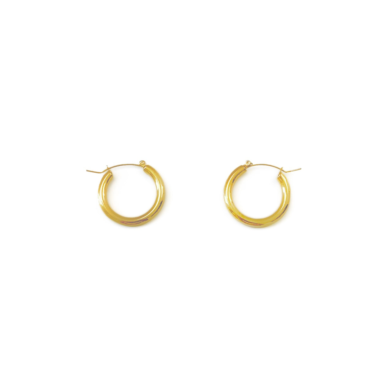 Medium Tunnel Hoop Earrings