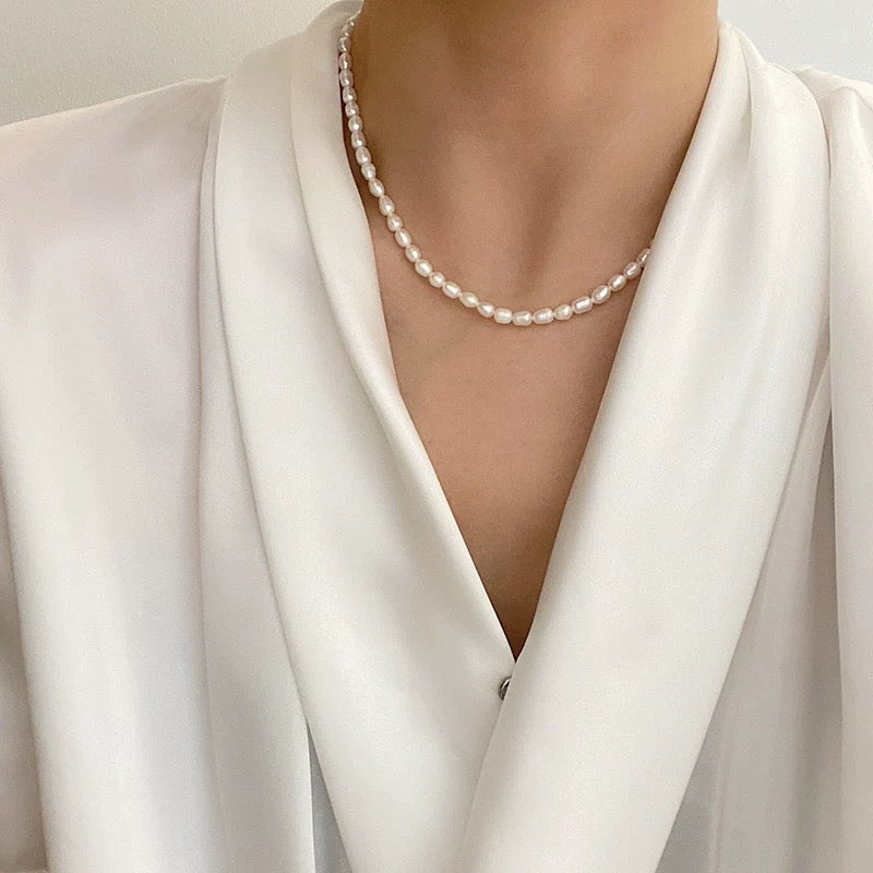 Handmade Fresh Water Pearl Necklace