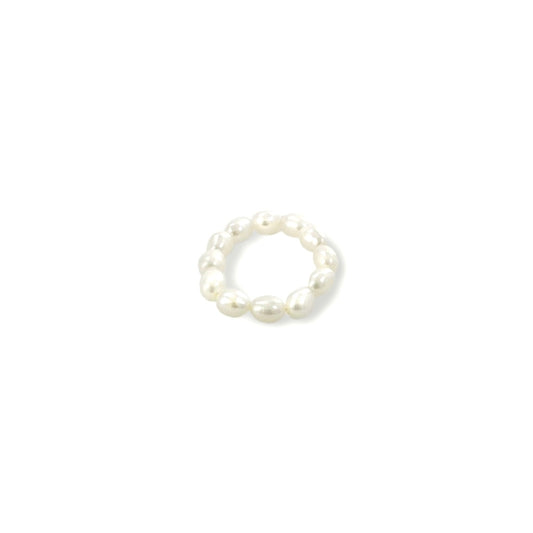 Adjustable Pearl Band Ring